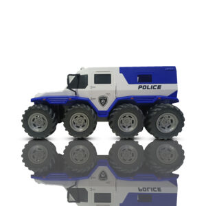 R/C Police Truck – 8-Wheel Monster Patrol Vehicle