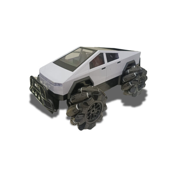Cybertruck-Style R/C Off-Roader – 360° Drift, LED Wheels & Stunt Mode!